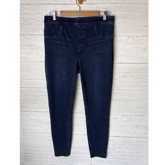 Spanx Pants Womens Size XL Medium Wash Jean-ish Ankle Jeggings Shapewear - Picture 5 of 16